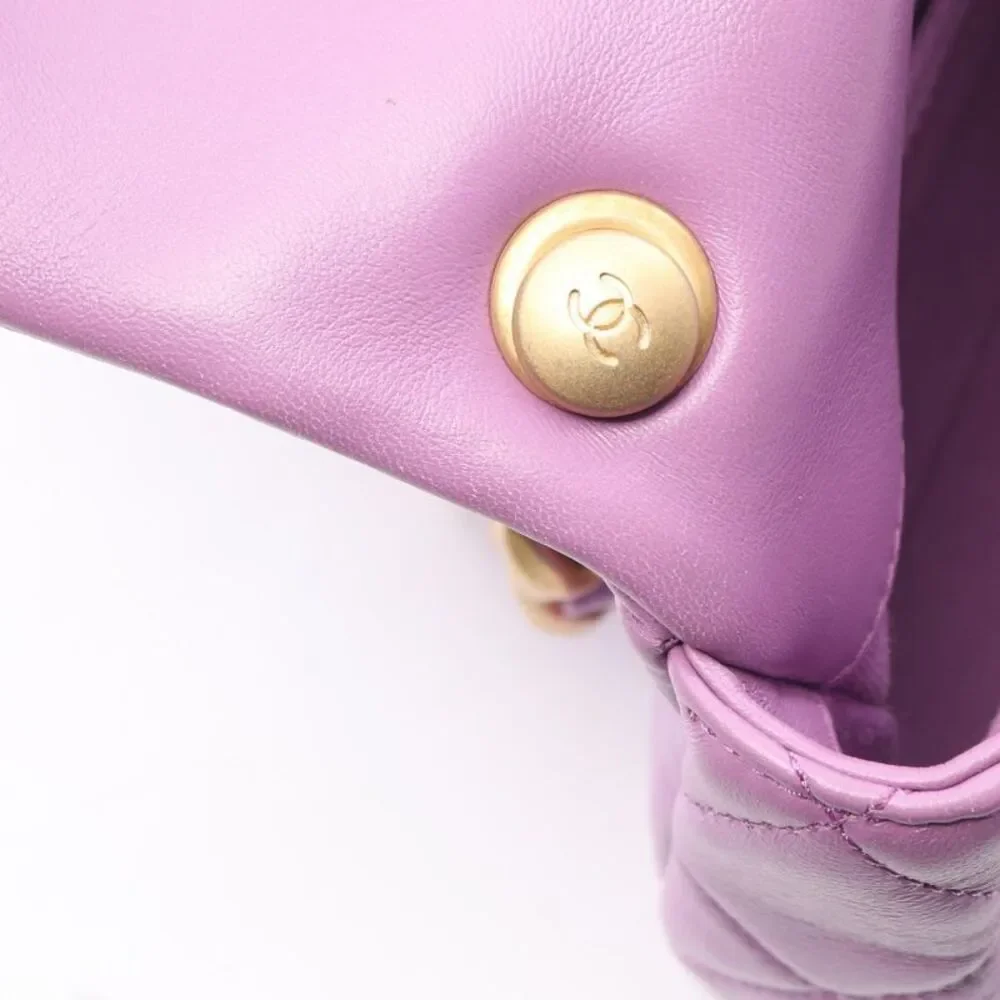 CHANEL Mini Matelasse Lambskin Shoulder Bag